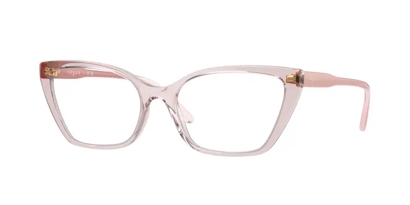 Donna VOGUE EYEWEAR VO5519 2942 Montature da vista Nylon Rosa Cat Eye Normale