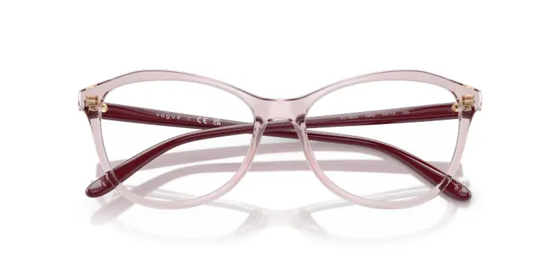 Donna VOGUE EYEWEAR VO5602 2942 Montature da vista Nylon Rosa Geometrica Normale miniatura 2