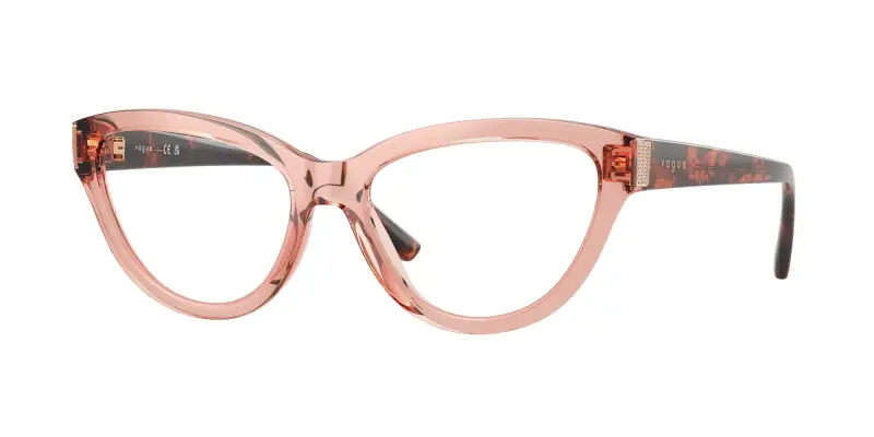 Donna VOGUE EYEWEAR VO5610B 2864 Montature da vista Nylon Rosa Cat Eye Normale