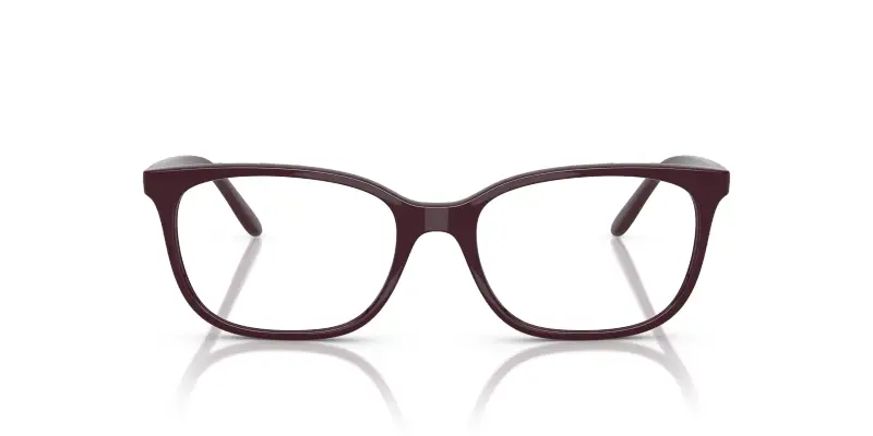 Donna VOGUE EYEWEAR VO5621 3284 Montature da vista Nylon Rosso Trasparente Pillow Normale miniatura 3