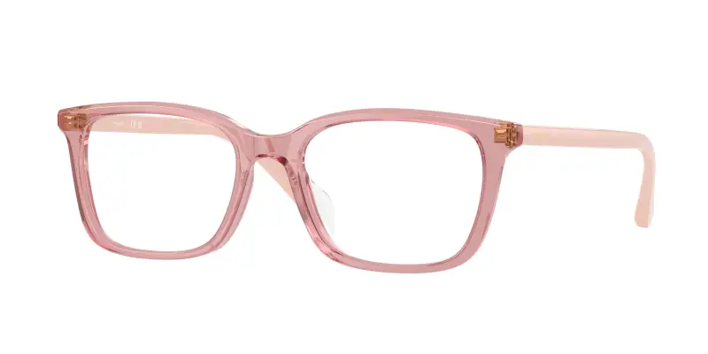 Donna VOGUE EYEWEAR VO5643D 2921 Montature da vista Acetato Rosa Trasparente Pillow Normale