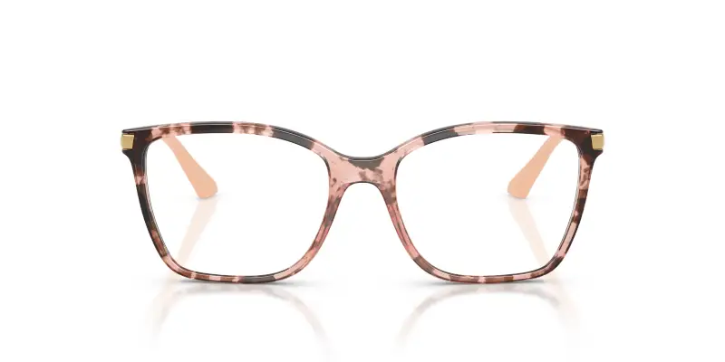 Donna VOGUE EYEWEAR VO5654 3199 Montature da vista Nylon Rosa Trasparente Squadrata Normale miniatura 3