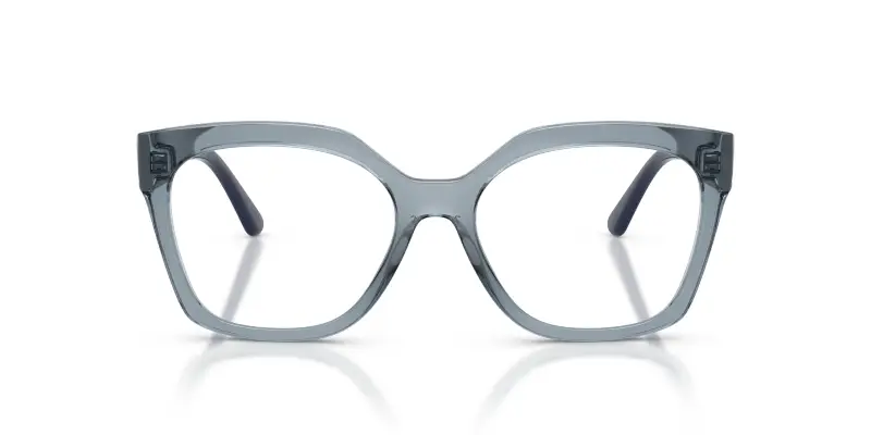 Donna VOGUE EYEWEAR VO5691 2966 Montature da vista Nylon Blu Trasparente Squadrata Normale miniatura 3