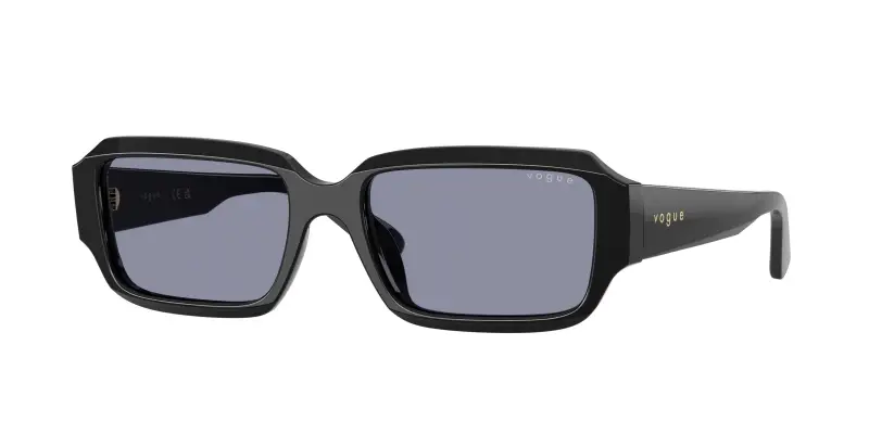 Donna VOGUE EYEWEAR VO5693SU W44/1 Occhiali da sole Acetato Nero Grigio Squadrata Normale