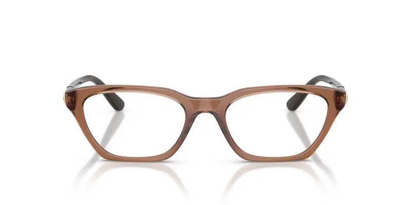 Donna VOGUE EYEWEAR VO5698 3297 Montature da vista Nylon Marrone Trasparente Cat Eye Normale miniatura 3