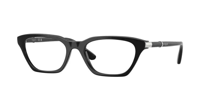 Donna VOGUE EYEWEAR VO5698 W44 Montature da vista Nylon Nero Trasparente Cat Eye Normale