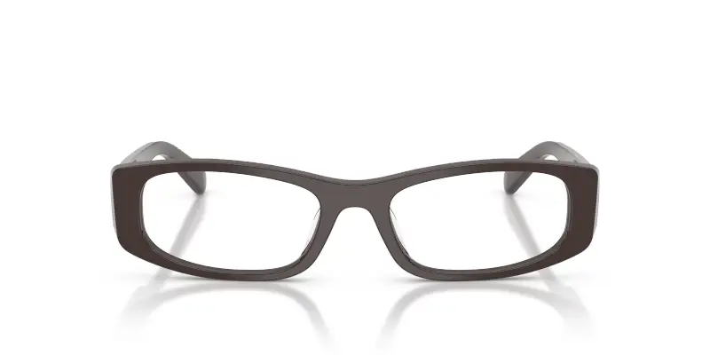 Donna VOGUE EYEWEAR VO5699U 3269 Montature da vista Acetato Marrone Trasparente Pillow Normale miniatura 3