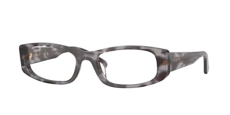 Donna VOGUE EYEWEAR VO5699U 3291 Montature da vista Acetato Tartaruga Trasparente Pillow Normale