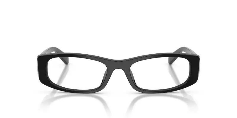 Donna VOGUE EYEWEAR VO5699U W44 Montature da vista Acetato Nero Trasparente Pillow Normale miniatura 3