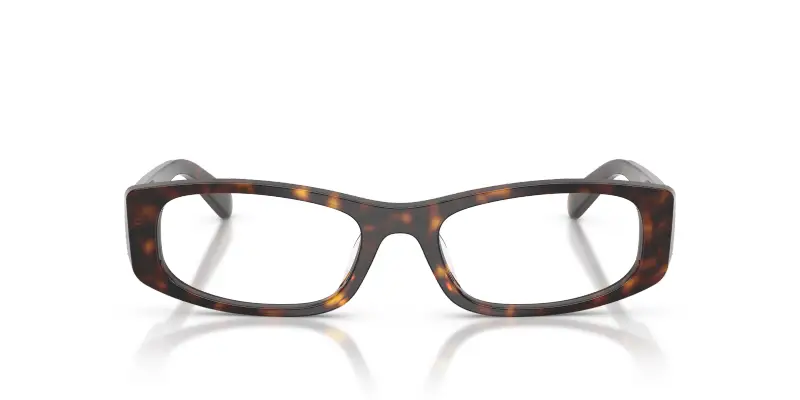 Donna VOGUE EYEWEAR VO5699U W656 Montature da vista Acetato Marrone Trasparente Pillow Normale miniatura 3