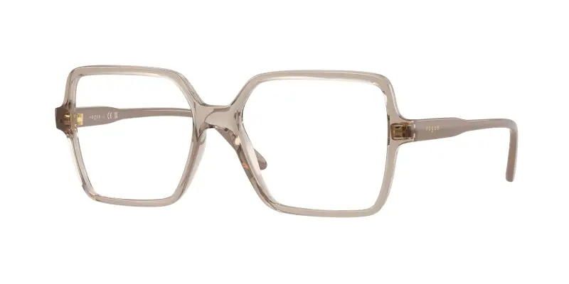 Donna VOGUE EYEWEAR VO5702 2990 Montature da vista Nylon Marrone Trasparente Squadrata Normale