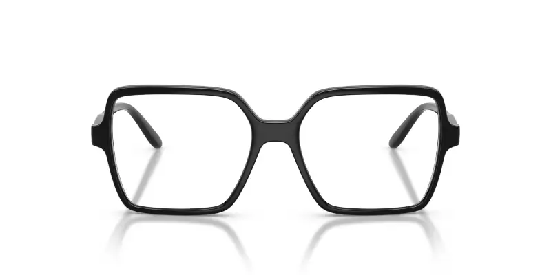 Donna VOGUE EYEWEAR VO5702 W44 Montature da vista Nylon Nero Trasparente Squadrata Normale miniatura 3