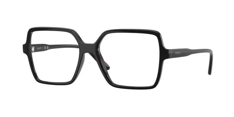 Donna VOGUE EYEWEAR VO5702 W44 Montature da vista Nylon Nero Trasparente Squadrata Normale