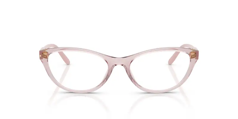 Donna VOGUE EYEWEAR VO5703U 2942 Montature da vista Nylon Rosa Trasparente Rotonda Normale miniatura 3