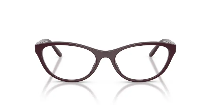 Donna VOGUE EYEWEAR VO5703U 3284 Montature da vista Nylon Rosso Trasparente Rotonda Normale miniatura 3