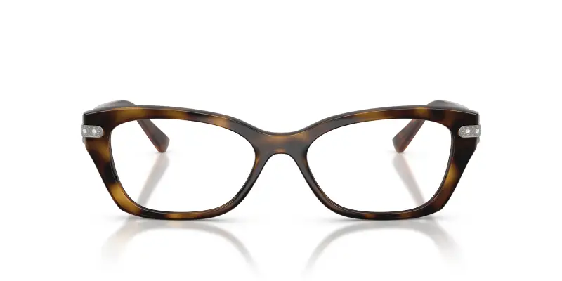 Donna VOGUE EYEWEAR VO5704B W656 Montature da vista Nylon Marrone Trasparente Cat Eye Normale miniatura 3