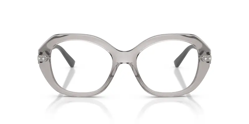 Donna VOGUE EYEWEAR VO5705B 2726 Montature da vista Nylon Grigio Trasparente Geometrica Normale miniatura 3