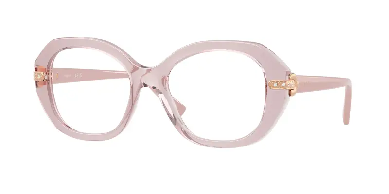 Donna VOGUE EYEWEAR VO5705B 2942 Montature da vista Nylon Rosa Trasparente Geometrica Normale