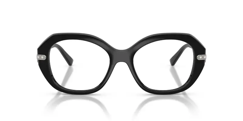 Donna VOGUE EYEWEAR VO5705B W44 Montature da vista Nylon Nero Trasparente Geometrica Normale miniatura 3