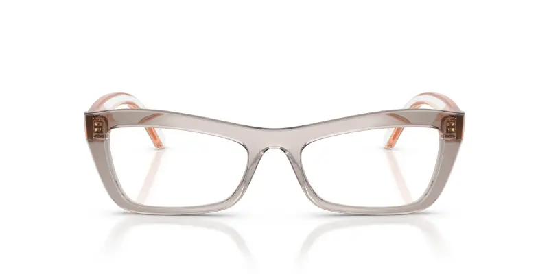 Donna VOGUE EYEWEAR VO5710 3301 Montature da vista Nylon Grigio Trasparente Cat Eye Normale miniatura 3