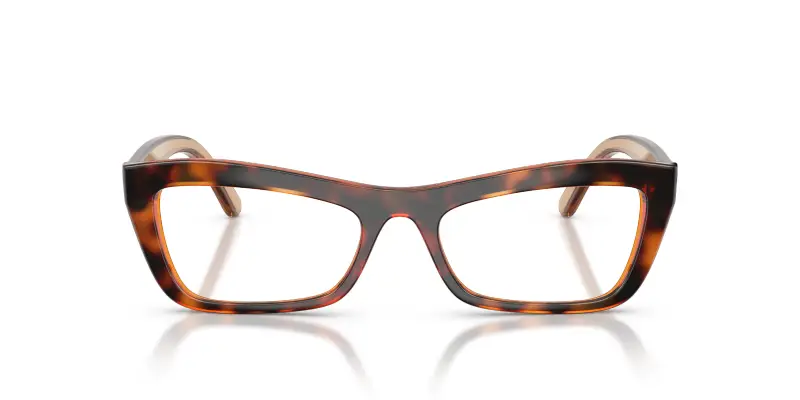 Donna VOGUE EYEWEAR VO5710 W656 Montature da vista Nylon Marrone Trasparente Cat Eye Normale miniatura 2