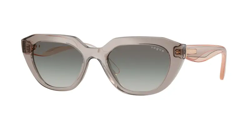 Donna VOGUE EYEWEAR VO5711S 330111 Occhiali da sole Nylon Grigio Grigio Geometrica Normale Sfumato