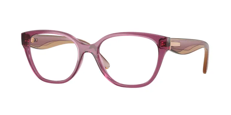 Donna VOGUE EYEWEAR VO5712 3227 Montature da vista Nylon Viola Trasparente Pantos Normale