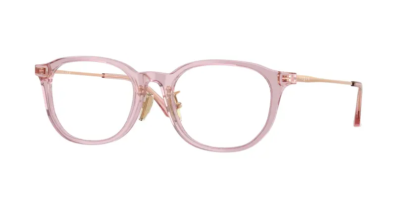 Donna VOGUE EYEWEAR VO5713D 2980 Montature da vista Acetato Viola Trasparente Geometrica Normale