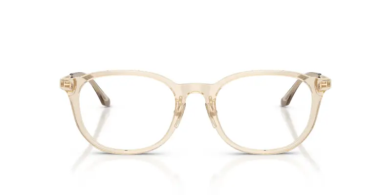 Donna VOGUE EYEWEAR VO5713D 2990 Montature da vista Acetato Marrone Trasparente Geometrica Normale miniatura 3