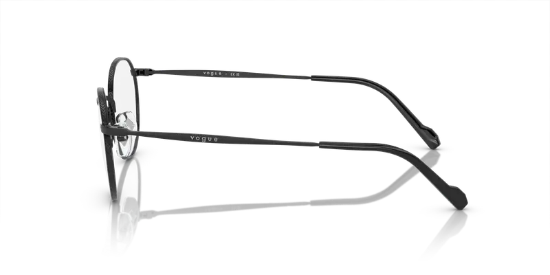 VOGUE EYEWEAR Uomo VO4183 352 Montature da vista Metallo Nero Trasparente Pantos Normale miniatura 3