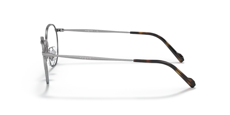 VOGUE EYEWEAR Uomo VO4183 548 Montature da vista Metallo Grigio Trasparente Pantos Normale miniatura 3