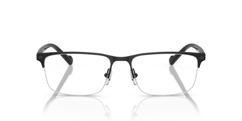 VOGUE EYEWEAR Uomo VO4292 352S Montature da vista Metallo Nero Trasparente Squadrata Normale miniatura 2