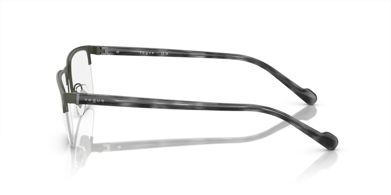 VOGUE EYEWEAR Uomo VO4292 5188S Montature da vista Metallo Verde Trasparente Squadrata Normale miniatura 3