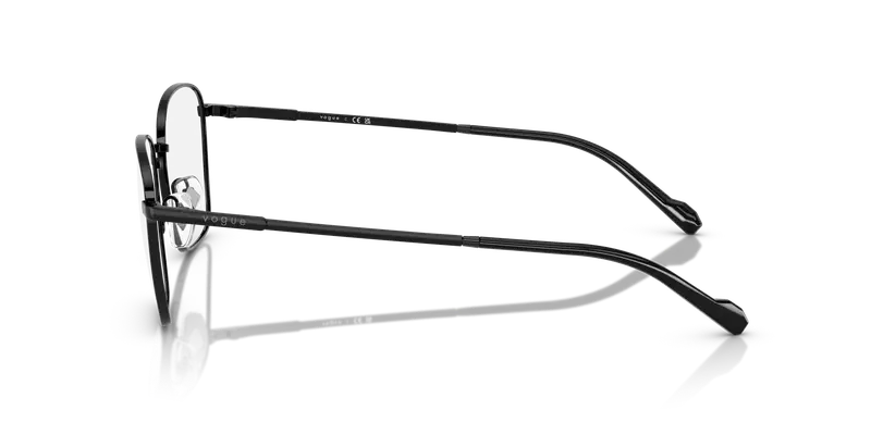 VOGUE EYEWEAR Uomo VO4321 352 Montature da vista Metallo Nero Trasparente Pillow Normale miniatura 3