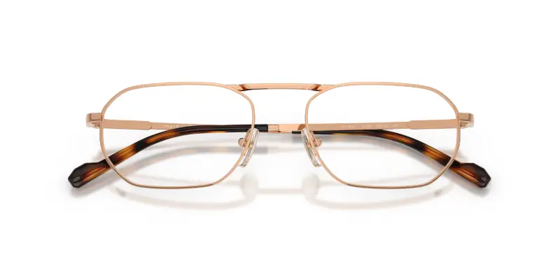 Uomo VO4347 5152 Montature da vista Metallo Oro Trasparente Geometrica Normale miniatura 2