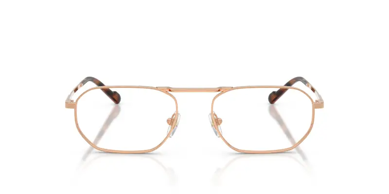 Uomo VO4347 5152 Montature da vista Metallo Oro Trasparente Geometrica Normale miniatura 3