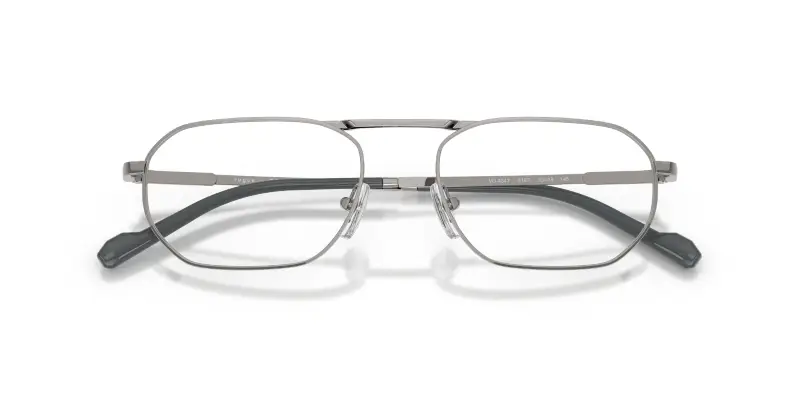 Uomo VO4347 5187 Montature da vista Metallo Grigio Trasparente Geometrica Normale miniatura 2