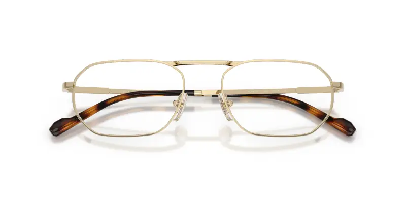 Uomo VO4347 848 Montature da vista Metallo Oro Trasparente Geometrica Normale miniatura 2