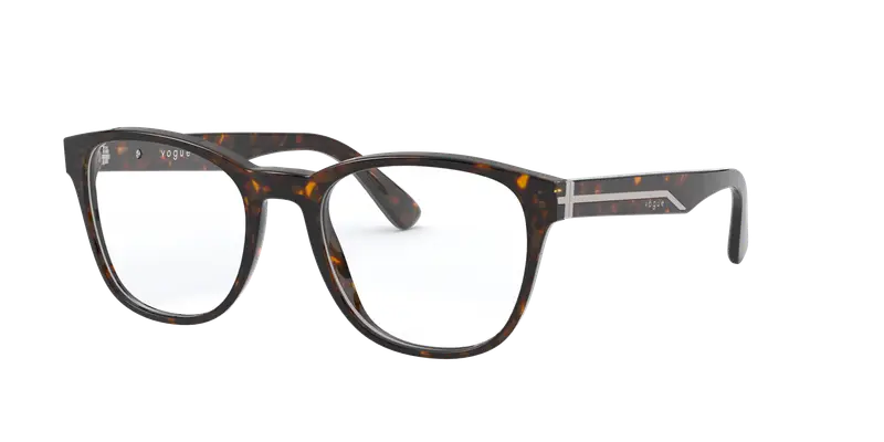 VOGUE EYEWEAR Uomo VO5313 W656 Montature da vista Plastica Havana scuro  Squadrata