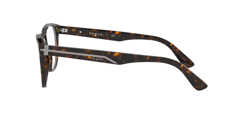 VOGUE EYEWEAR Uomo VO5313 W656 Montature da vista Plastica Havana scuro Squadrata miniatura 2