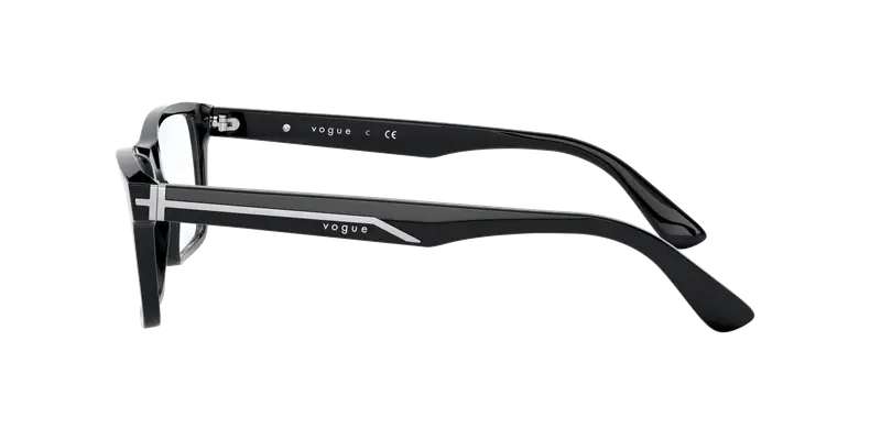 VOGUE EYEWEAR Uomo VO5314 W44 Montature da vista Plastica Nero Squadrata miniatura 2