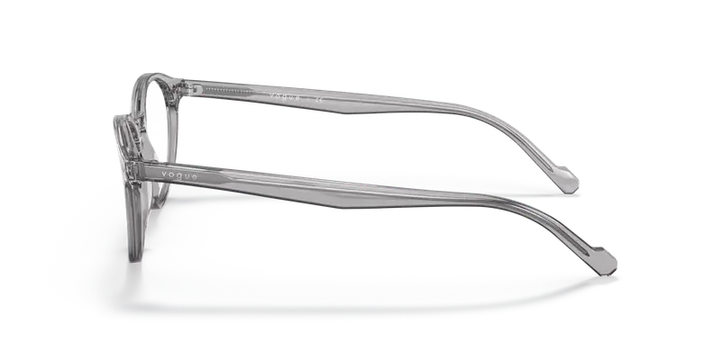 VOGUE EYEWEAR Uomo VO5326 2820 Montature da vista Acetato Grigio Trasparente Rotonda Normale miniatura 3