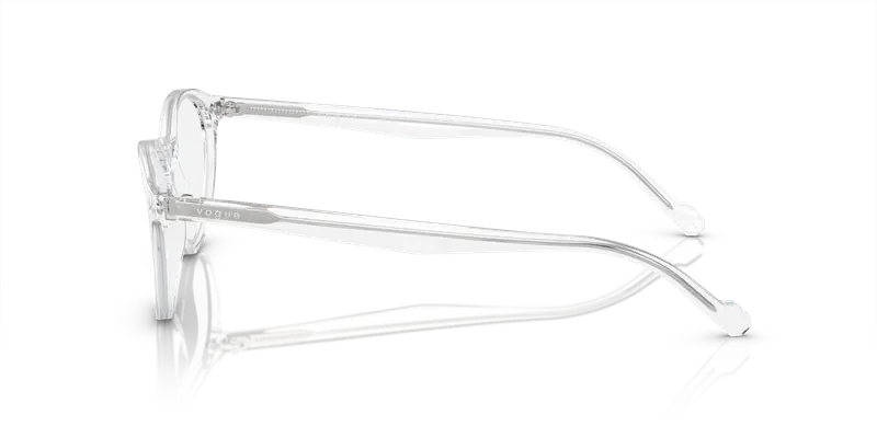 VOGUE EYEWEAR Uomo VO5326 W745 Montature da vista Acetato Trasparente Trasparente Rotonda Normale miniatura 3