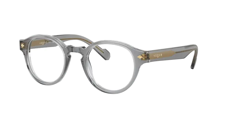 VOGUE EYEWEAR Uomo VO5332 2820 Montature da vista Plastica Grigio  Rotonda