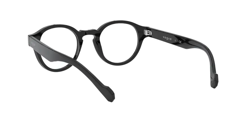 VOGUE EYEWEAR Uomo VO5332 W44 Montature da vista Plastica Nero Rotonda miniatura 3