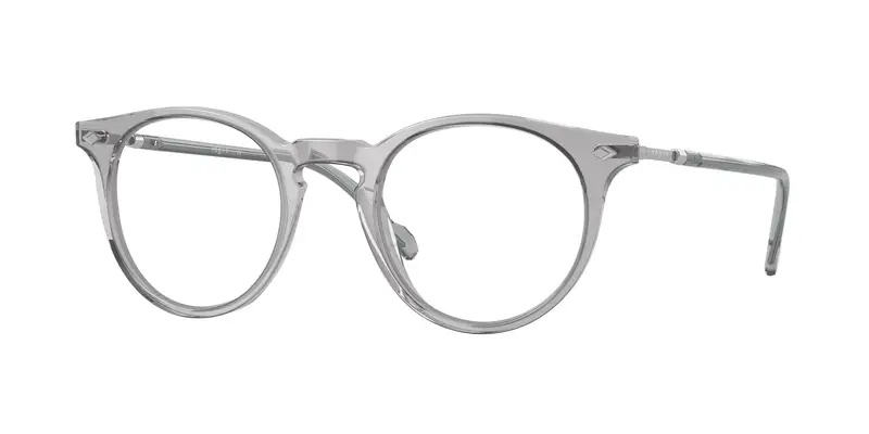VOGUE EYEWEAR Uomo VO5434  2820 Montature da vista Acetato Grigio Trasparente Pantos Normale