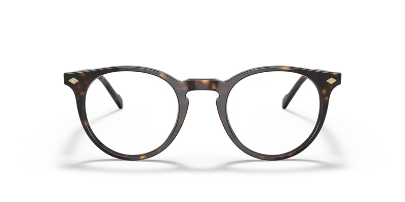 VOGUE EYEWEAR Uomo VO5434 W656 Montature da vista Acetato Marrone Trasparente Pantos Normale miniatura 2