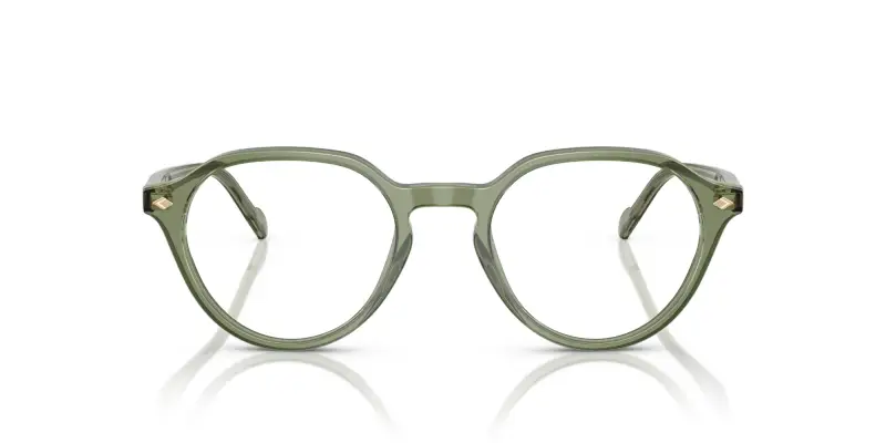 Uomo VO5598 3187 Montature da vista Acetato Verde Trasparente Pantos Normale miniatura 3