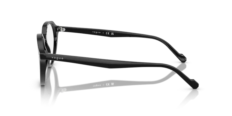 VOGUE EYEWEAR Uomo VO5598 W44 Montature da vista Acetato Nero Trasparente Pantos Normale miniatura 3