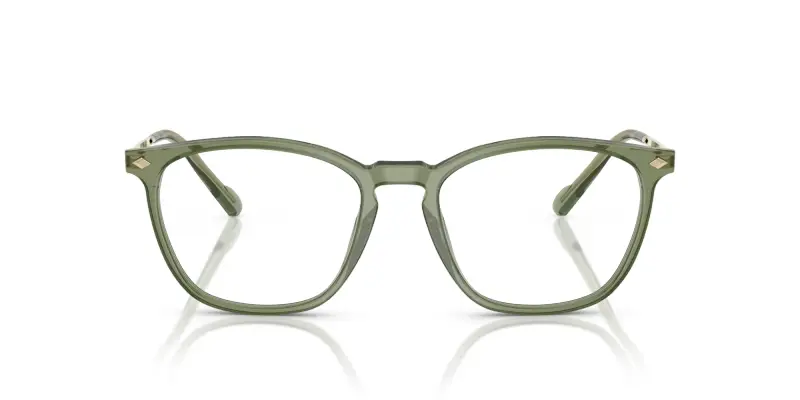 Uomo VO5614 3187 Montature da vista Acetato Verde Trasparente Pillow Normale miniatura 3